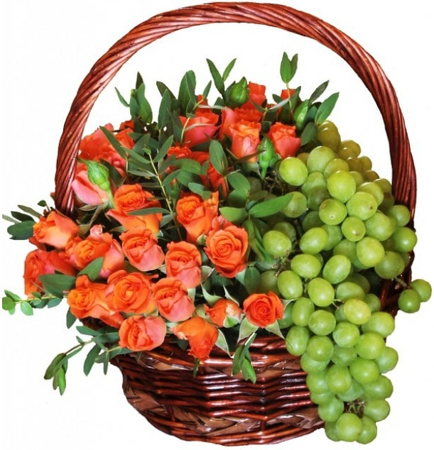 Букет «Сочная корзинка»